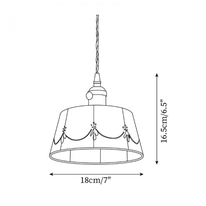 Lampada a sospensione Eliana HL2573