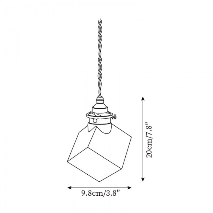 Felix Glass Pendant Lamp HL2591