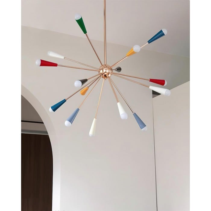 Vuurwerk kroonluchter HL2635