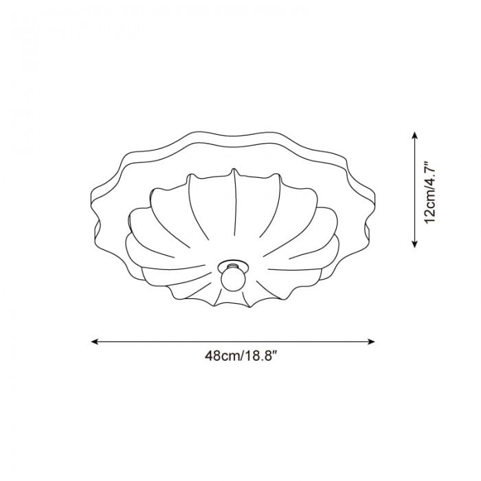 Florence plafondlamp HL2723