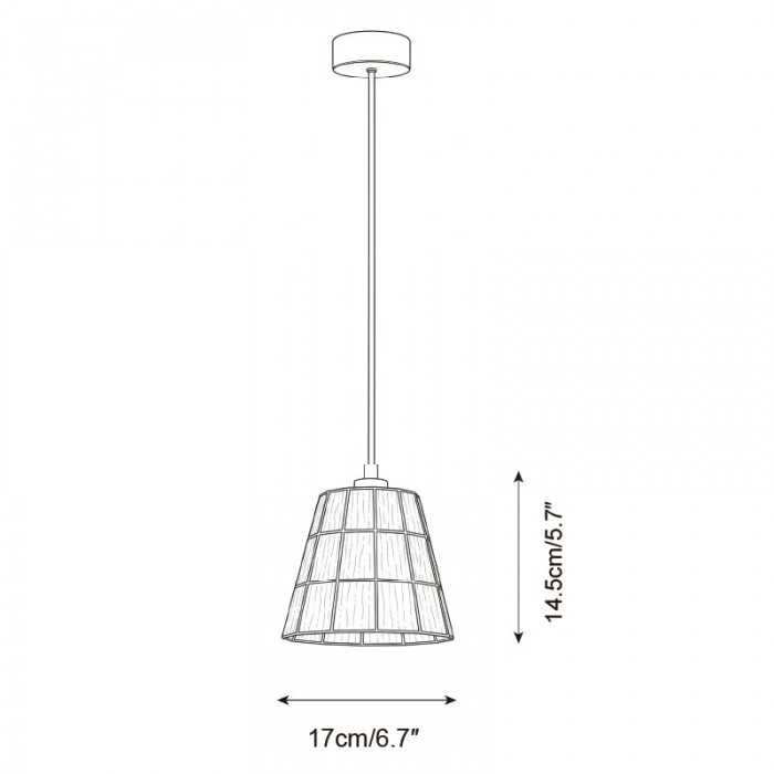 Lustiger Kerl Pendelleuchte HL2873