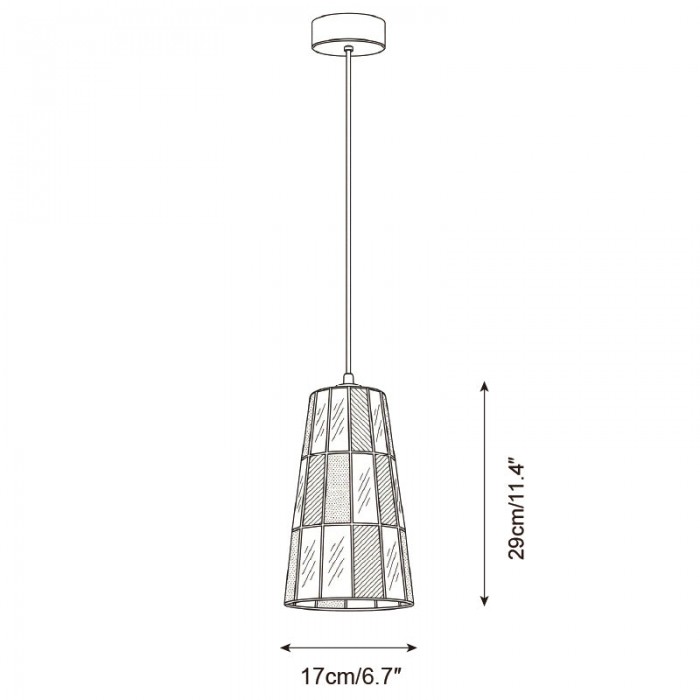 Lustiger Kerl Pendelleuchte HL2873