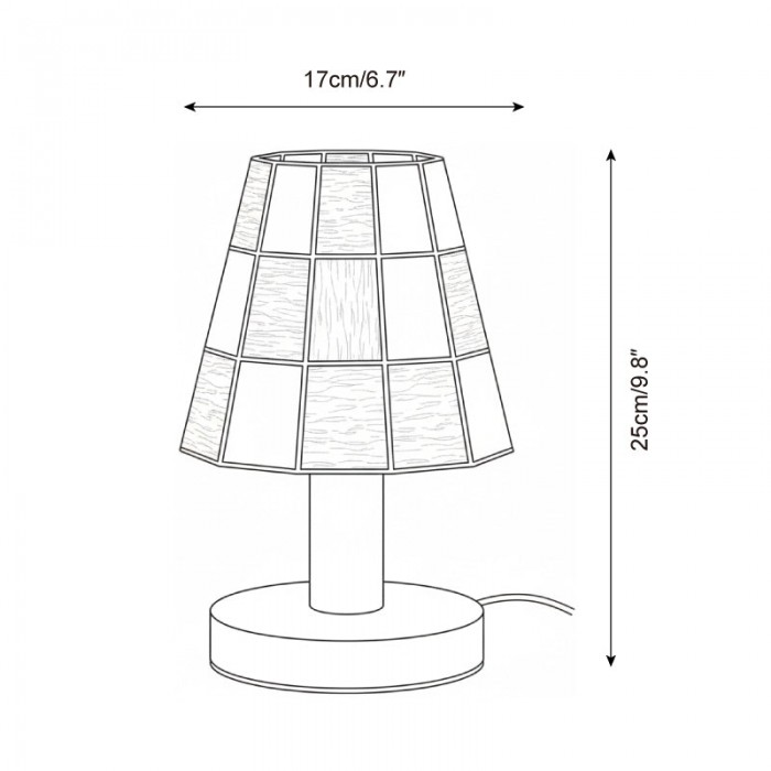 Lampe de table Fun Guy HL2789