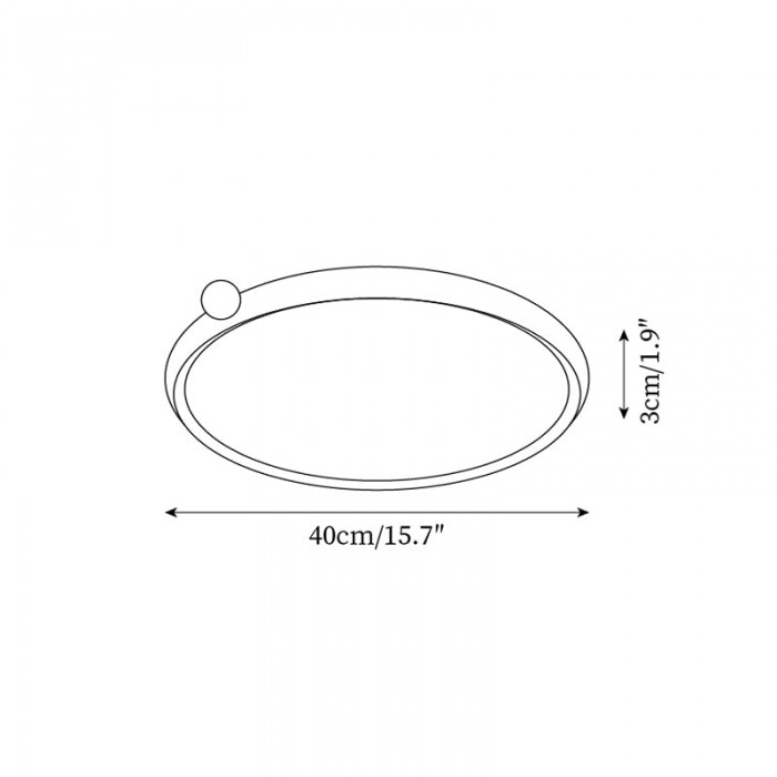 Geos LED-plafondlamp HL2562