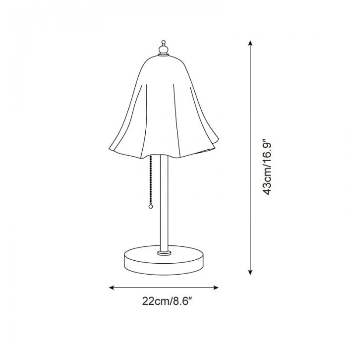 Lampe de table Glacea HL2663
