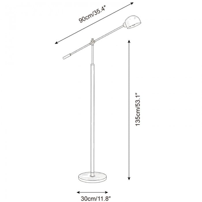 Heritage Swing Stehleuchte HL2869