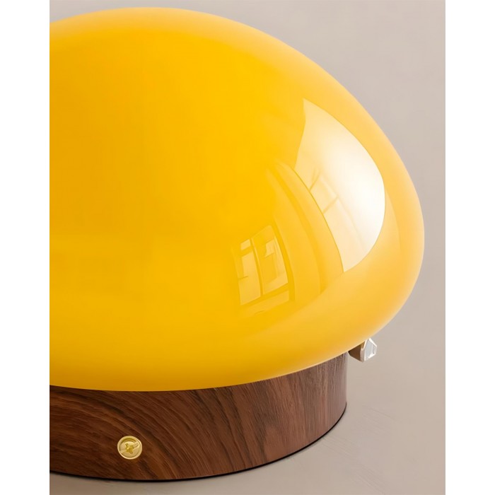 Honingkleurige koepelvormige plafondlamp HL2870