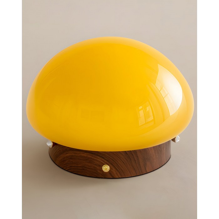 Honingkleurige koepelvormige plafondlamp HL2870