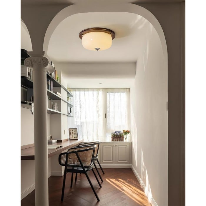 Justice glazen plafondlamp HL2583