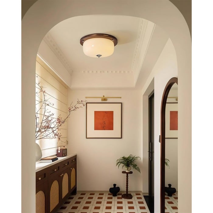 Justice glazen plafondlamp HL2583