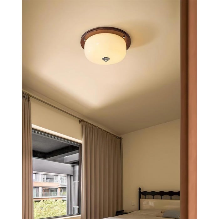 Justice glazen plafondlamp HL2583