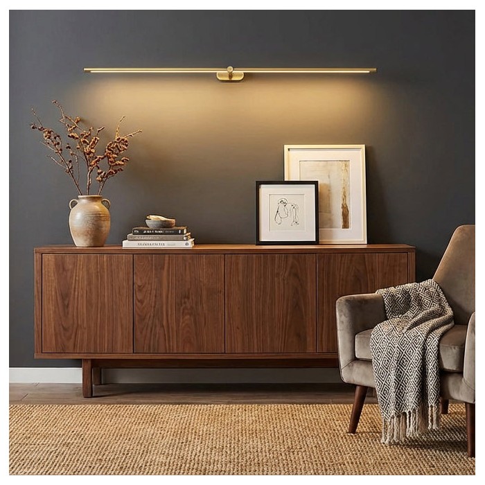 Lampada da parete Kady Linear ricaricabile, modello HL2611