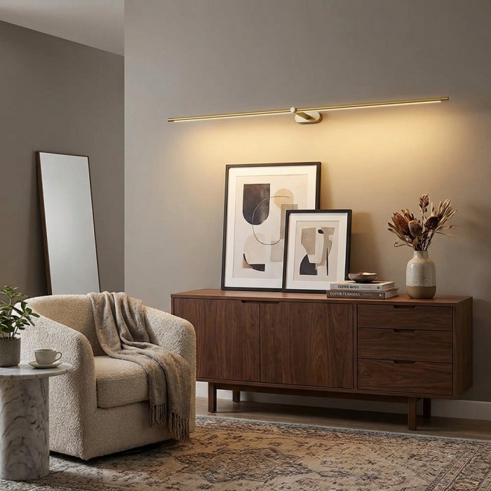 Lampada da parete Kady Linear ricaricabile, modello HL2611