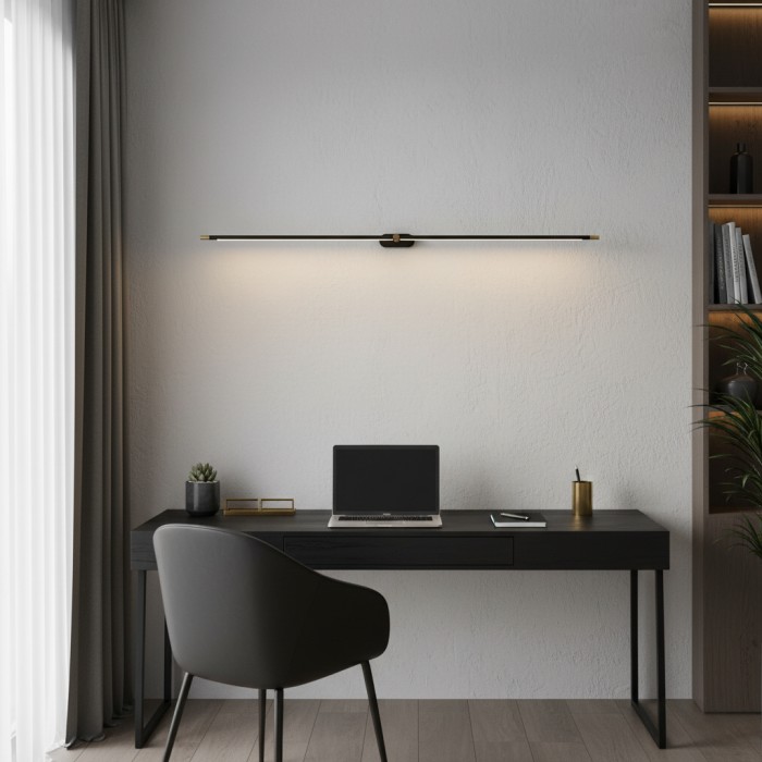 Lampada da parete Kady Linear ricaricabile, modello HL2611