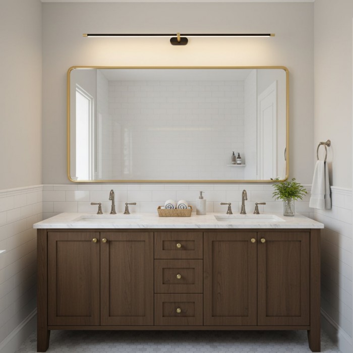 Lampada da parete Kady Linear ricaricabile, modello HL2611