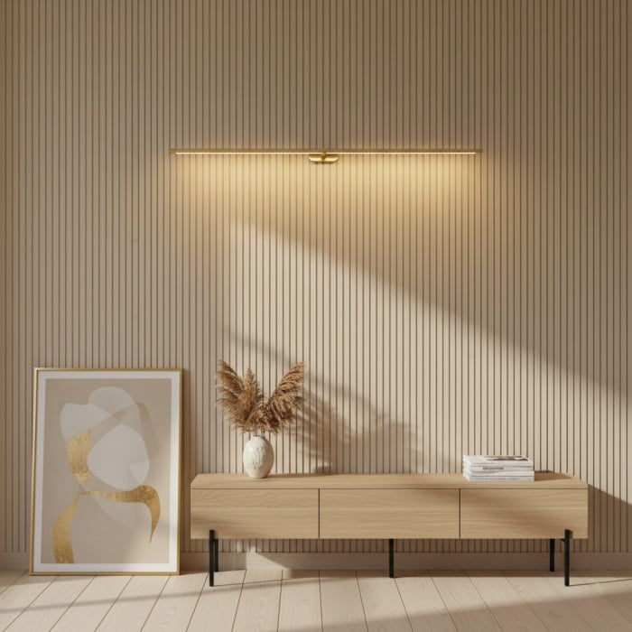 Lampada da parete Kady Linear ricaricabile, modello HL2611