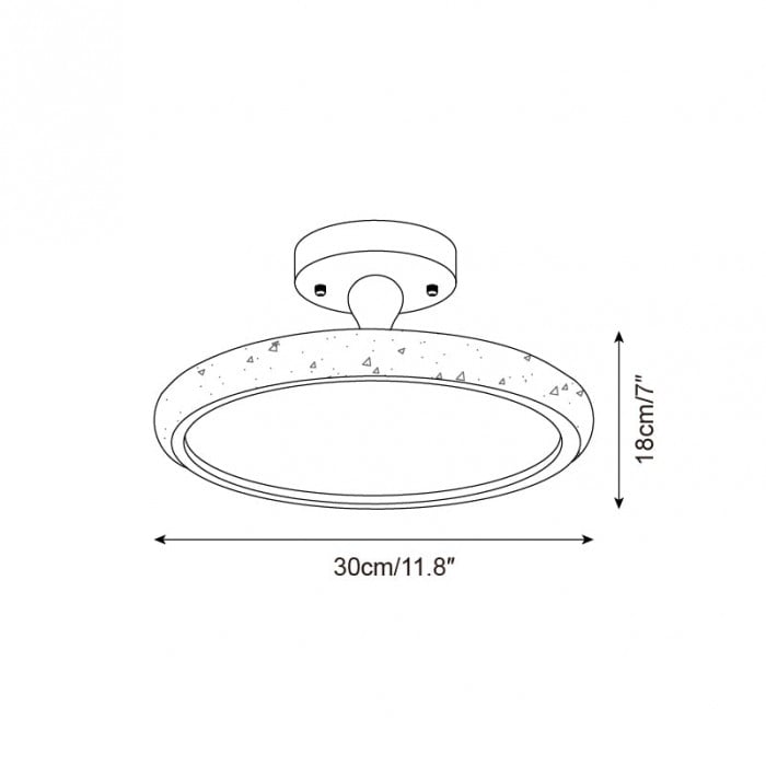 Kelva plafondlamp HL2619