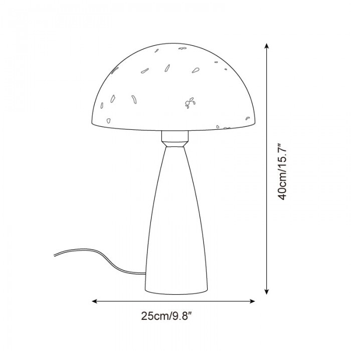 Kent Wood tafellamp HL2615
