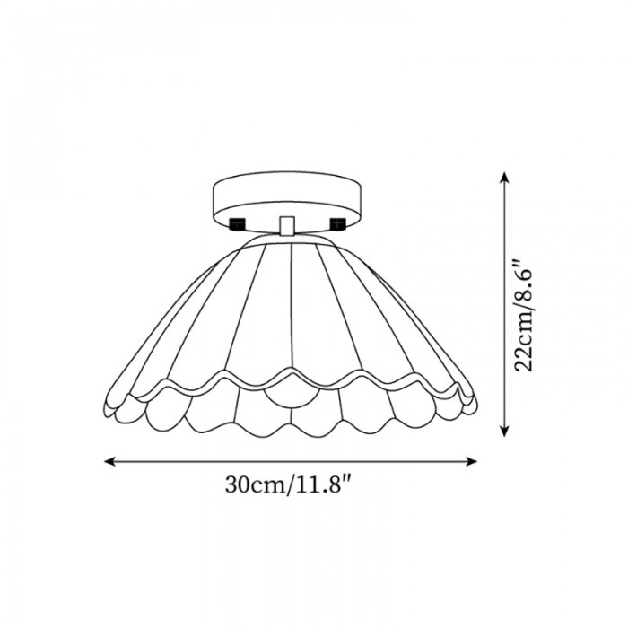 Leira Skirt Plafondlamp HL2597