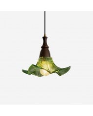 Lampada a sospensione in vetro lilla HL2598