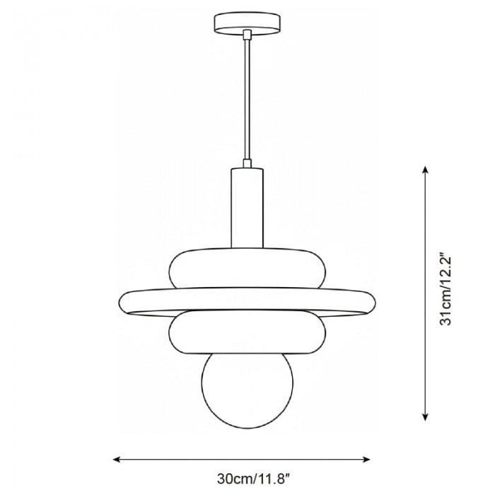 Lampada a sospensione LolliDrop HL2822