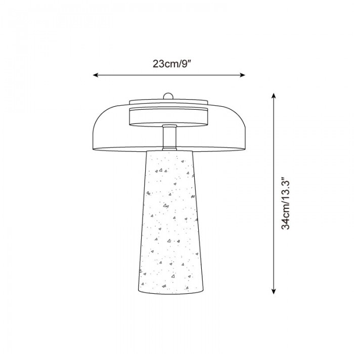 Lampe de table Lumetra HL2732