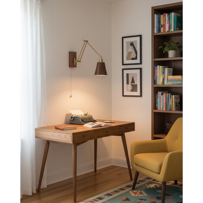 Marlow Adjustable Wall Lamp HL2894
