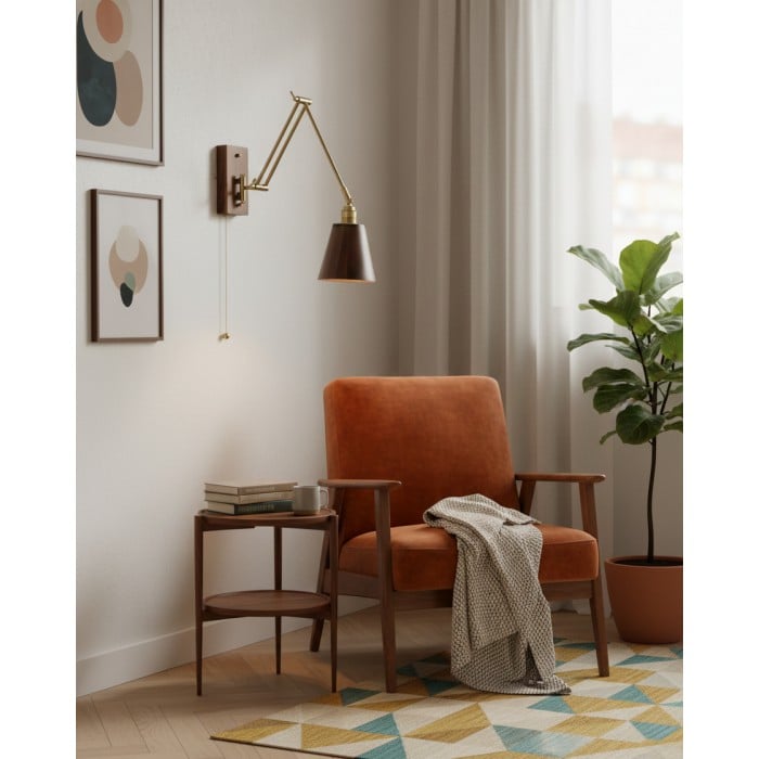 Marlow Adjustable Wall Lamp HL2894