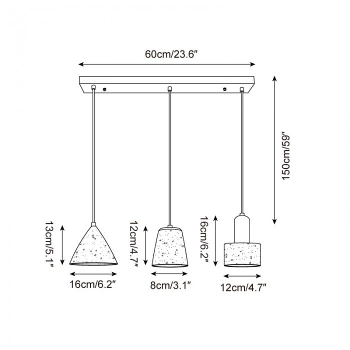 Marnox Pendant Lamp HL2687