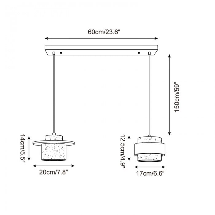 Marnox Pendant Lamp HL2687