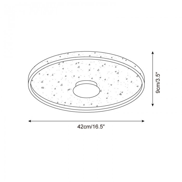 Marvello plafondlamp HL2709