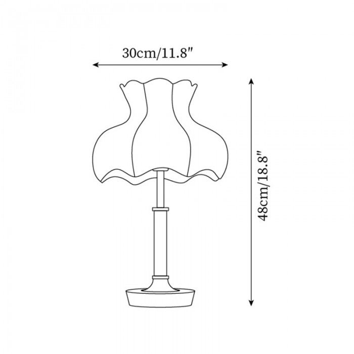 Melilla tafellamp HL2559