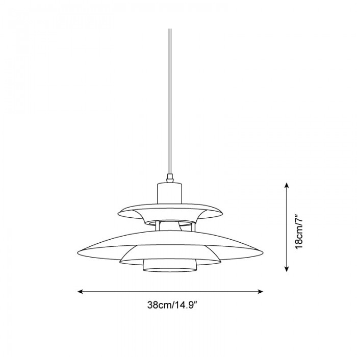 Mellowe hanglamp HL2686