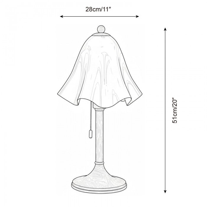 Mido tafellamp HL2815