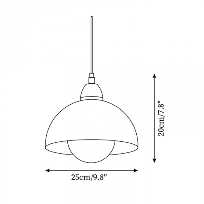 Milagro hanglamp HL2604