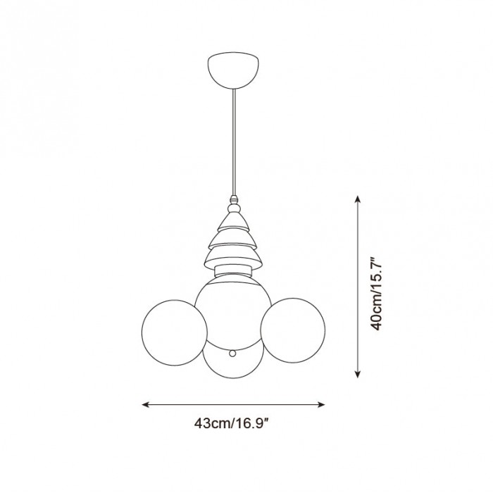 MiloSphere hanglamp HL2755