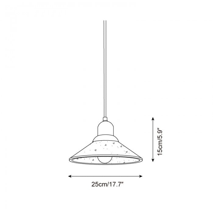 Lampada a sospensione Modiva HL2731