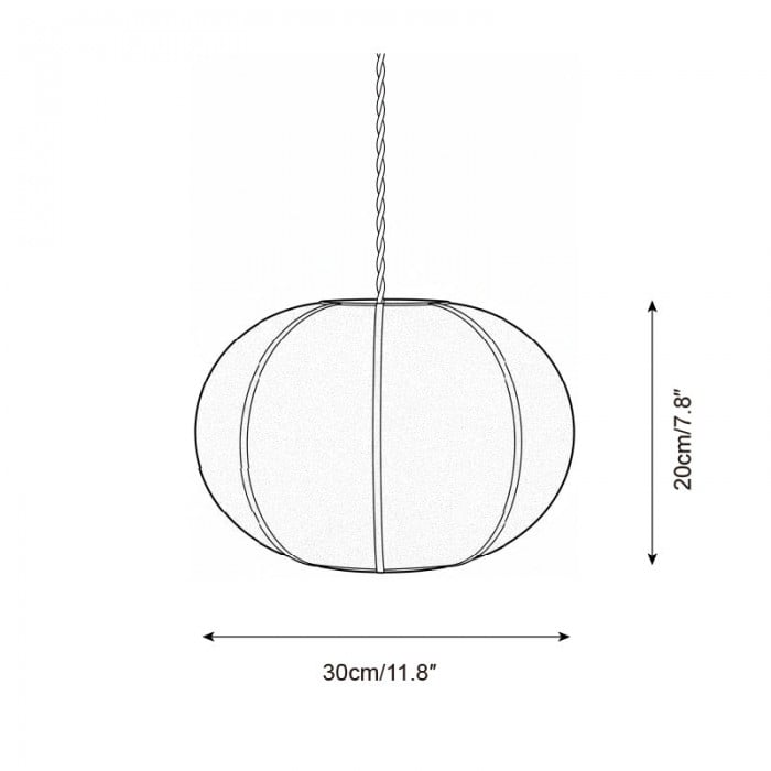 Lampada a sospensione Mollis HL2806