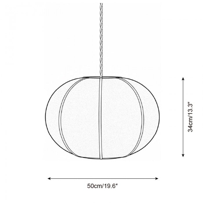 Lampada a sospensione Mollis HL2806