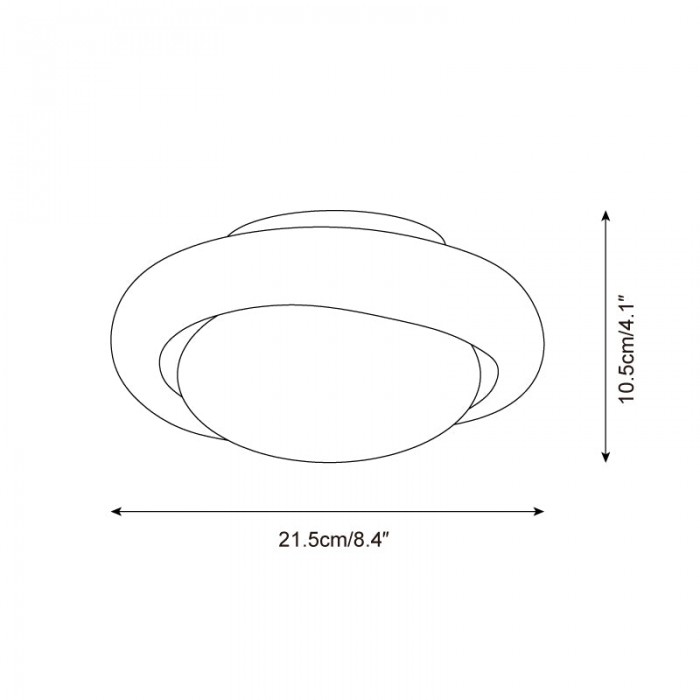 Moralis plafondlamp HL2742