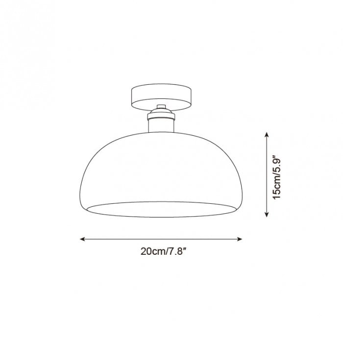 Moss Glow plafondlamp HL2738