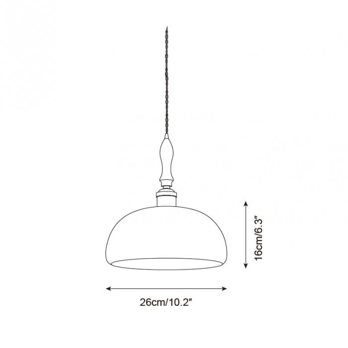 Lampada a sospensione Moss Glow HL2741