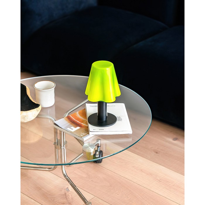 Moskleurige tafellamp HL2662