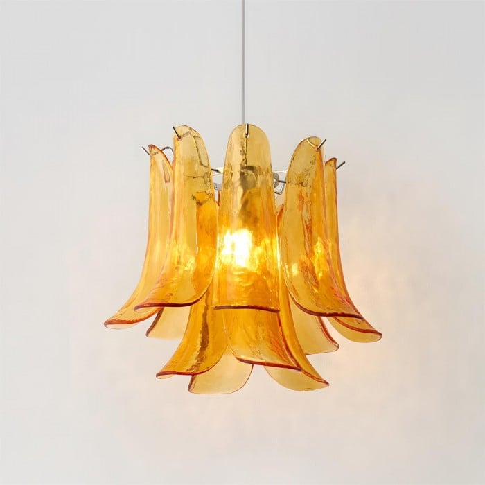 Lampada a sospensione Murava in vetro HL2899