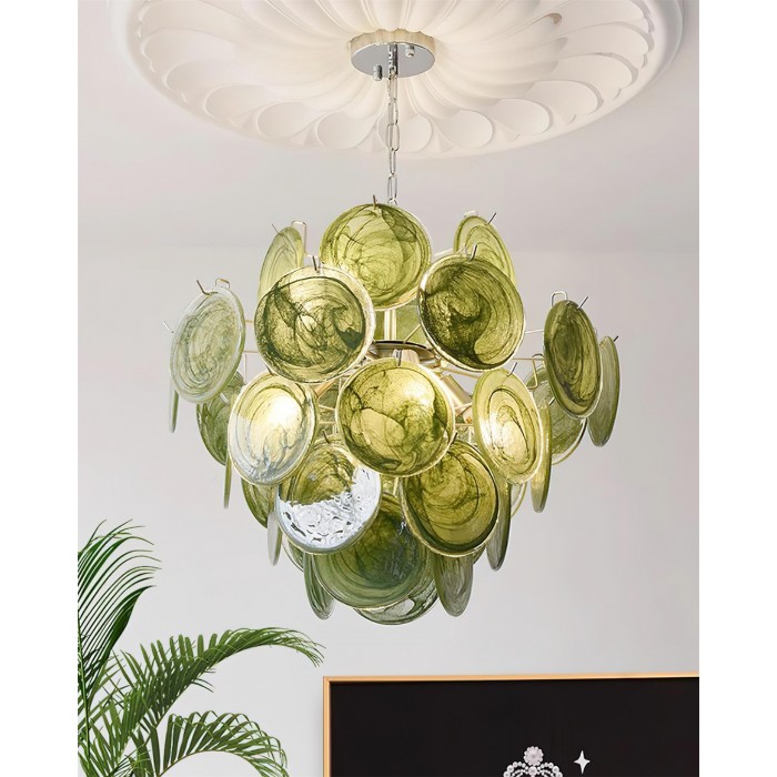 Neuvy glazen kroonluchter HL2633