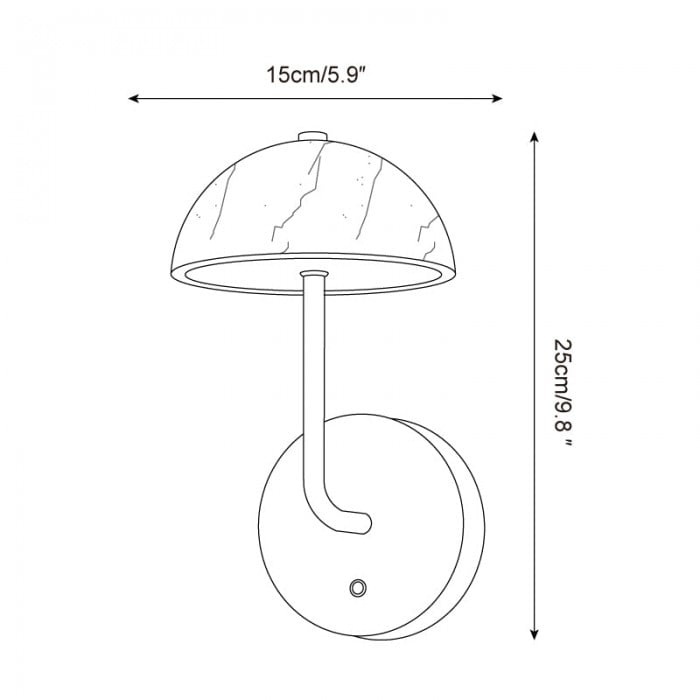 Penta Wall Lamp HL2626