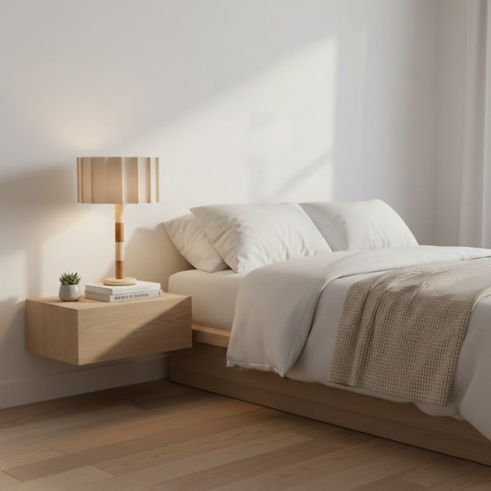 Plisserad Grove bordslampa HL2769