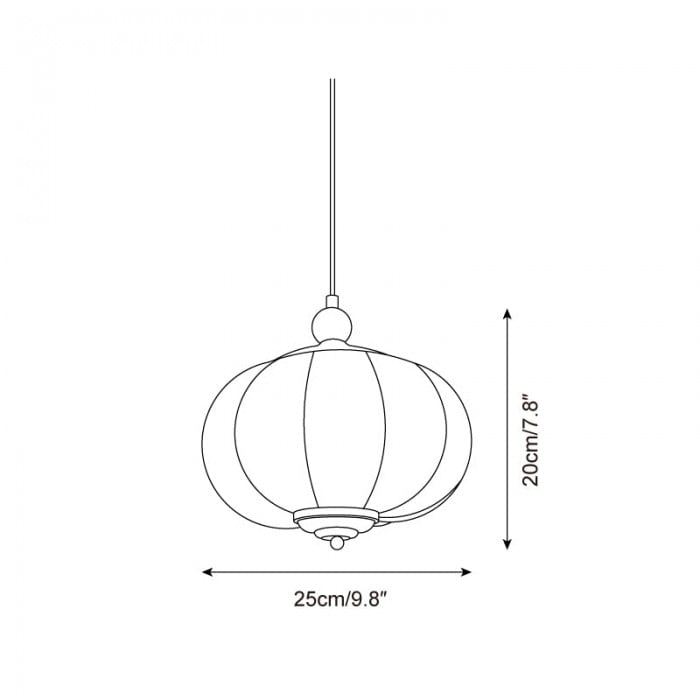 Pumpino Pendant Lamp HL2672