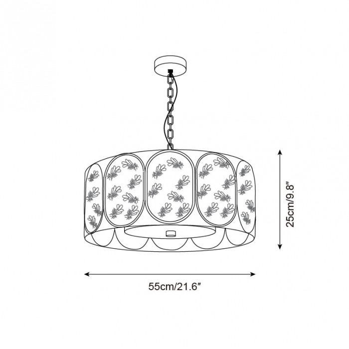 Radiance pendellampa HL2736