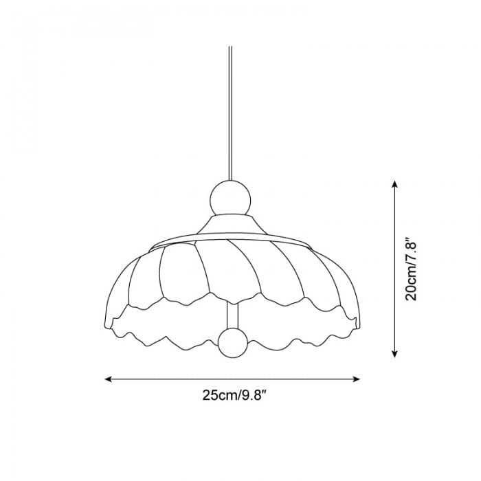 Radiant Pendant Lamp HL2704
